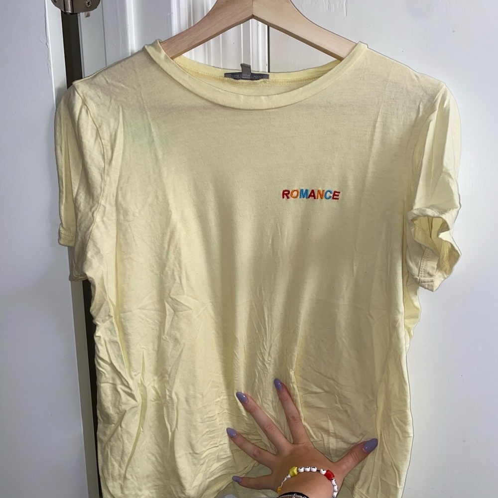 Romance Yellow Tee